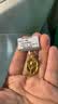 喜钻 黄金钻石足金吊坠女项饰结婚三金送礼物不支持7天无理由退换 郁金香足金约6g 【单吊坠】 实拍图