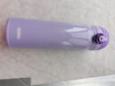 膳魔师（THERMOS）保温杯不锈钢水杯儿童男女士杯子生日礼物车载定制团购JNL 进口JNL-503淡雅紫 500ml 实拍图