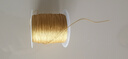倾欣 diy编绳手工金丝线编织金线银线股线缠绕线绳中国结金色流苏绕线挂绳配饰 9股金线一卷 实拍图