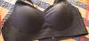 赫莲娜小胸聚拢显大内衣收副乳文胸无钢圈蕾丝胸罩 黑色 L 实拍图