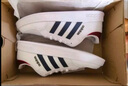 adidas BREAKNET休闲网球文化板鞋小白鞋男子阿迪达斯官方轻运动 白色/藏青蓝/酒红色   43 实拍图