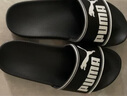 彪马（PUMA）透气运动拖鞋一字拖男女款室内外休闲凉鞋LEADCAT 360263 黑色-白色-01 42 实拍图