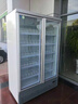 奥立斯商用冷藏展示柜立式酒吧超市风冷冰箱便利店饮料柜士多店冰柜啤酒柜水果牛奶酸奶保鲜柜冷饮陈列柜 银色双门下置免倒水1.25米除雾门 实拍图