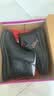 依斯诺宇妈妈鞋棉鞋女软底老人鞋女平底中老年棉皮鞋女羊毛保暖防滑冬季鞋 黑色牛皮+(羊毛内里) 38 实拍图
