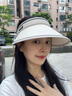 MISSION UV防晒帽女士遮阳帽太阳帽空顶帽凉帽夏季户外遮脸防紫外线帽子女 实拍图