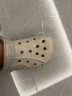 卡骆驰crocs洞洞鞋贝雅男鞋女鞋轻便耐磨一脚蹬拖鞋休闲鞋|10126 深蓝-410 39 (240mm) 实拍图