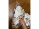 卡骆驰crocs洞洞鞋贝雅卡骆班轻便耐磨一脚蹬休闲鞋|205089 白/深蓝-126 40 (250mm) 实拍图