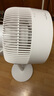美的（Midea）空气循环扇 电风扇家用立式落地语音风扇直流变频轻音节能小风扇抑菌净化电扇  GDI24WG 实拍图