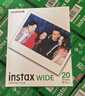 富士（FUJIFILM）instax拍立得wide400 一次成像复古相机 wide300/evo 即拍即得相纸 新年礼物 年会奖品 情人节礼盒 五寸宽幅100张 官方标配 实拍图