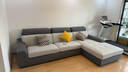 全友家居 现代简约布艺沙发客厅家具小户型家用贵妃位L型布艺转角沙发 实拍图