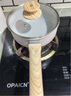京东京造奶锅 辅食锅婴儿麦饭石色不粘煎煮汤锅泡面锅燃气电磁炉通用18cm 实拍图
