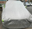 嘉谦牛津布车衣全车罩四季通用遮阳防晒防雨隔热防雪防冰雹加厚汽车套 银色短反光条-升级加棉加厚 【定制品】下单备注车型年款 实拍图