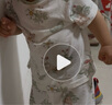 贝肽斯儿童睡衣男童短袖夏季纯棉2026新款女童冰丝宝宝家居服套装 实拍图