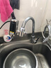 志高（CHIGO）电热水龙头 速热加热电热水器 即热式水龙头电热水器 不锈钢 水龙头接驳式 免安装ZG-WMA33 实拍图