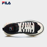 斐乐（FILA）官方LOOP女鞋帆布鞋新款休闲运动鞋小白鞋板鞋断层鞋 黑-BK 36 实拍图