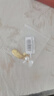 周生生情人节 羽毛黄金吊坠爱情密语足金丘比特之羽不含项链 86820P计价 4.14克(含工费240元) 实拍图