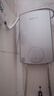 志高（CHIGO）即热式电热水器6500W电热水器小厨宝家用集成洗澡免储水多功率可调防漏电 银色 KBR-B65 实拍图