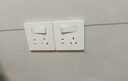 公牛（BULL）开关插座 G12系列五孔带USB+Type-C 30w快充奶油风G12E537暮雪白 实拍图