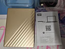 西部数据（WD）5TB 移动硬盘 type-c Ultra系列 2.5英寸 金 机械硬盘 笔记本电脑外接加密兼容Mac 大容量家庭存储 实拍图