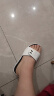 安德玛（UNDERARMOUR）Ignite 9女子软底运动休闲拖鞋3022717 白色100 38 实拍图