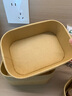 双枪（Suncha）一次性餐盒打包饭盒食品级带盖牛皮纸露营野餐水果盒 750ml*20套 实拍图