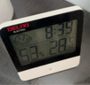 德力西电气（DELIXI ELECTRIC）数显温湿度计智能精准家用可测室内外办公室创意壁挂式高精度 实拍图