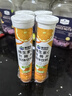 康恩贝维生素C泡腾片4支*20片固体饮料vc泡腾片(甜橙味2支+水蜜桃味2支) 实拍图