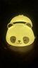 可爱熊猫小夜灯节日生日礼物送女生创意氛围床头桌面卧室灯 （趴姿）熊猫小夜灯【1个装】 实拍图