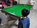 都格台球桌标准型钢库家用独牙毒牙斯诺克商用成人球桌子中式黑八室内 9尺 斯诺克-金腿-【鼎配】 实拍图