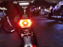 奥克斯自行车灯山地公路车尾灯多档调节夜骑灯可充电骑行配件 实拍图