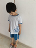 顶瓜瓜儿童睡衣男孩夏季薄款莱赛尔棉男童家居服空调服大童短袖套装 实拍图