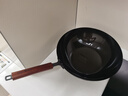 炊大皇铁锅家用无涂层不锈炒锅燃气灶专用炒锅炒菜锅平底锅极铁锅32cm 实拍图