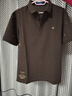 马克华菲【金线刺绣】短袖POLO衫男2025夏季新款潮酷港风时尚翻领上衣 可可棕色316 XL /180 实拍图
