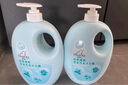 启初宝宝儿童洗发水沐浴露 婴儿沐浴露洗发水二合一600ml*2 四季通用 实拍图