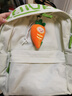 SHUKIKU果果蔬时尚休闲旅游轻便大学初高中生男女超轻背包 萝卜仙草M+码 实拍图