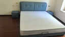 惠寻 京东自有品牌 床现代风单人床1.5米床大床1.8米x2米双人床床主卧 床+20cm弹簧床垫+床头柜*2 【浅蓝】1.8米x2米(框架结构） 实拍图