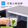 舒齐儿童牛奶杯学饮杯家用宝宝冲泡奶粉杯带刻度杯吸管带把玻璃水杯 实拍图