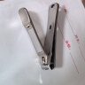 张小泉指甲钳不锈钢家用中号弧口指甲刀指甲剪刀镀镍挂孔磨甲锉H500152 实拍图