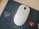 黑爵下单立减15%AJ159APEX三模游戏鼠标星闪轻量化原相PAW3395/PAW3311无孔支持8K回报率磁吸充电底座 AJ159PRO白色三模-PAW3395 官方标配 实拍图