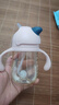 taoqibaby学饮杯鸭嘴杯PPSU宝宝吸管杯儿童水杯婴儿吸管奶瓶幼儿园防摔杯 实拍图