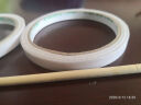 得力（deli）高粘棉纸双面胶带 12mm*10y 学生文具 开学必备学习用品 白色小卷芯单卷凑单 办公用品 30435 实拍图