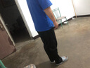 策息裤子男夏季冰丝速干薄款休闲裤男士直筒宽松运动长裤运动男裤 黑+深灰【两件装】 3XL -建议150-165斤左右 实拍图