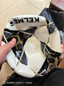 卡尔美（KELME）足球5号比赛训练中考体育学生4号机缝耐磨专用球 黑金 实拍图