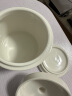 贝瑟斯陶瓷碗炖盅 象耳把手炖汤盅餐具罐带盖隔水炖罐720ml 实拍图