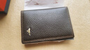 七匹狼（SEPTWOLVES）真皮名片夹男大容量卡包男士超薄小卡包多卡位零钱证件卡包青年礼盒装 C款啡有暗扣 实拍图