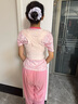 背背佳矫姿带儿童学生女生透气款挺拔开肩背带端正姿势带U9蜜桃粉-M 实拍图