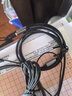 晶华Type-C转3.5mm音频线 一分二公对母转接头 适用于笔记本手机平板连接耳机功放音响 深灰色1米A563C 实拍图