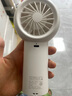 几素25新品风宝高速小风炮小风扇手持迷你小型随身便携式usb充电大风力办公室学生轻音户外露营电风扇 【白】plus版+5挡劲风+4000mAh 实拍图