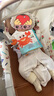 jollybaby尾巴布书早教婴儿撕不烂可啃咬玩具0一6个月宝宝手撕书-海洋款 实拍图