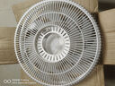 小米有品同款壁扇挂式牛角电风扇大风力循环扇商用工业扇厨房即品 可免打孔7叶遥控款 【13寸】 实拍图
